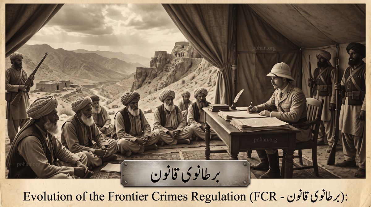The Evolution of the Frontier Crimes Regulation (FCR) from 1872 to 1901